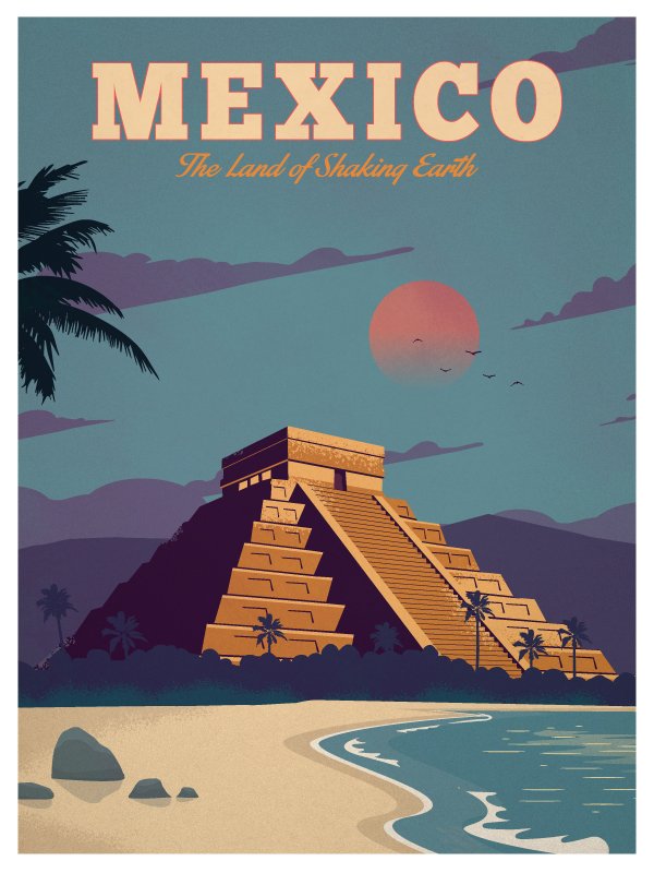 Мексика постер